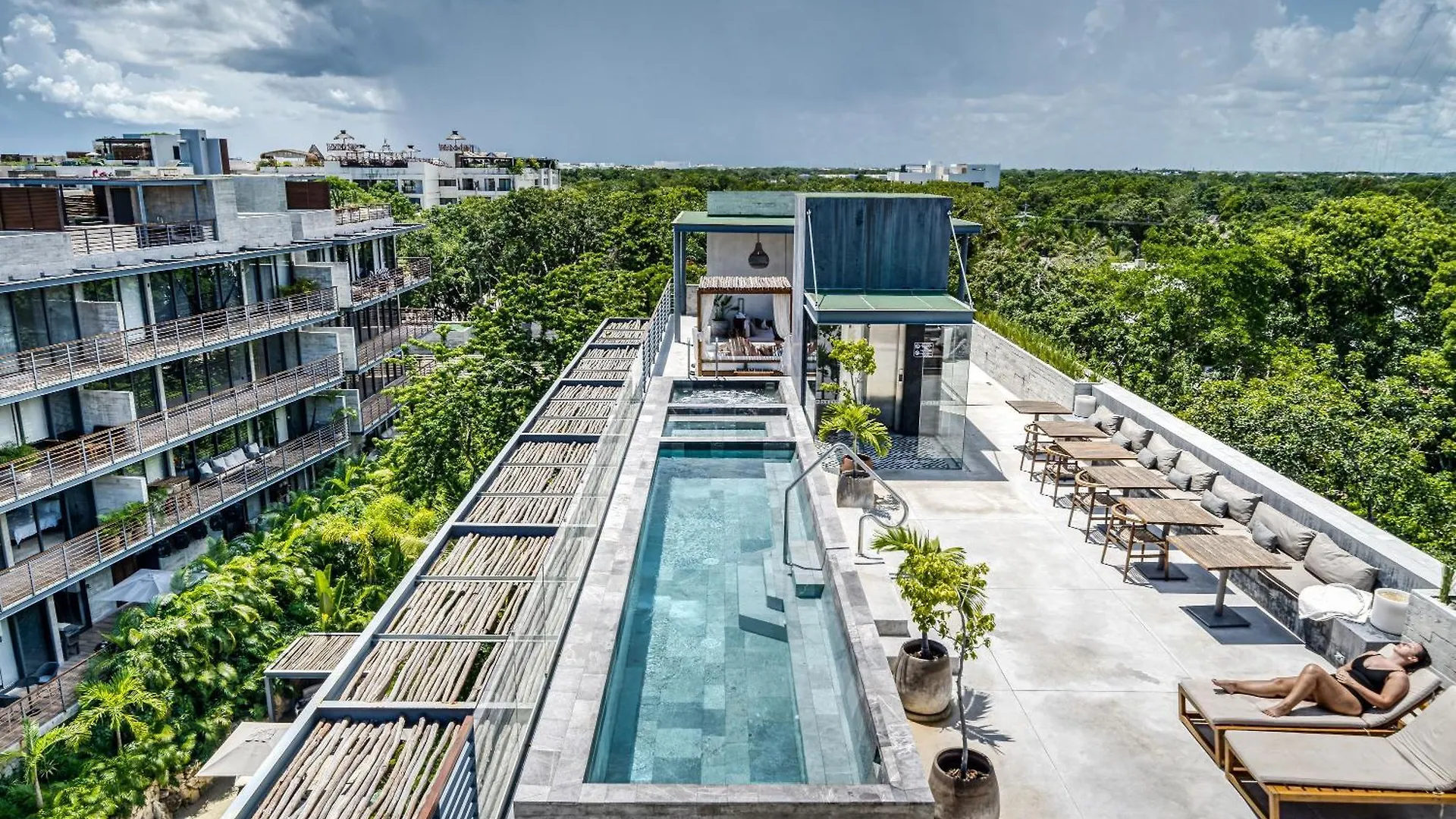 Amazing 1Br Swim Up Cenote Gym Appartement Tulum Pueblo