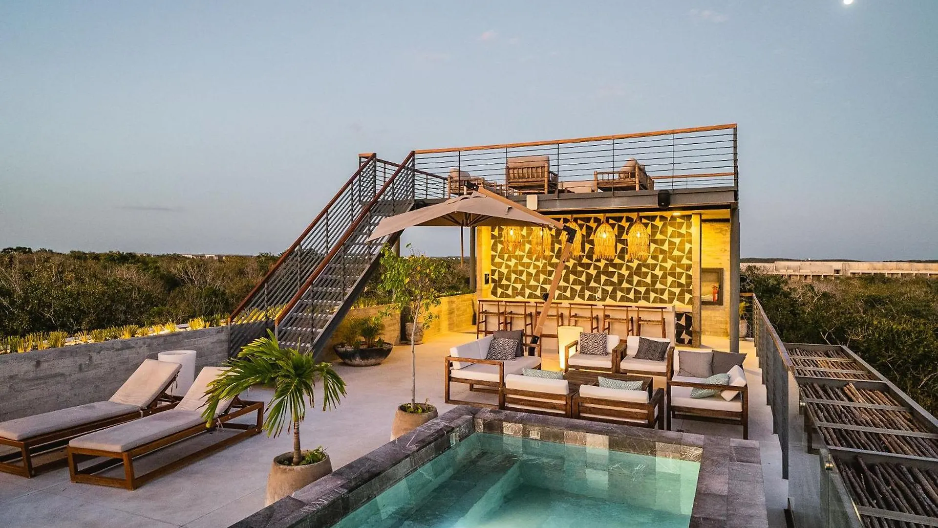 Amazing 1Br Swim Up Cenote Gym Apartment Tulum 0*,